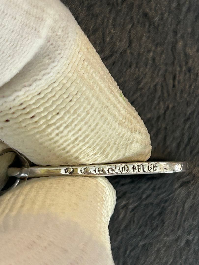 CHROME HEARTSタイニー　カットアウトクロス　ドックタグ