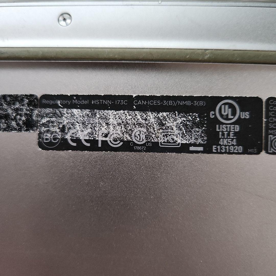 ACアダプターに繋いでも充電できないlifebook folio g1　980g