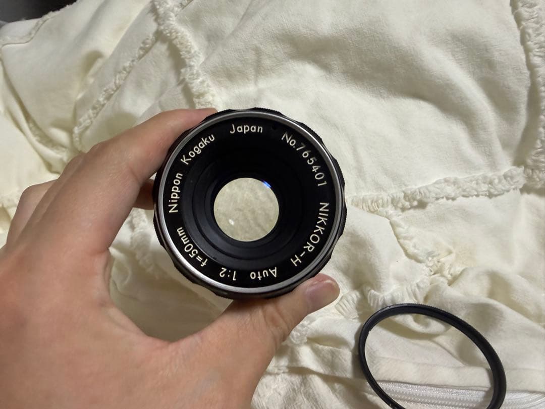 Nikon F フィルムカメラ 57mmレンズ付き