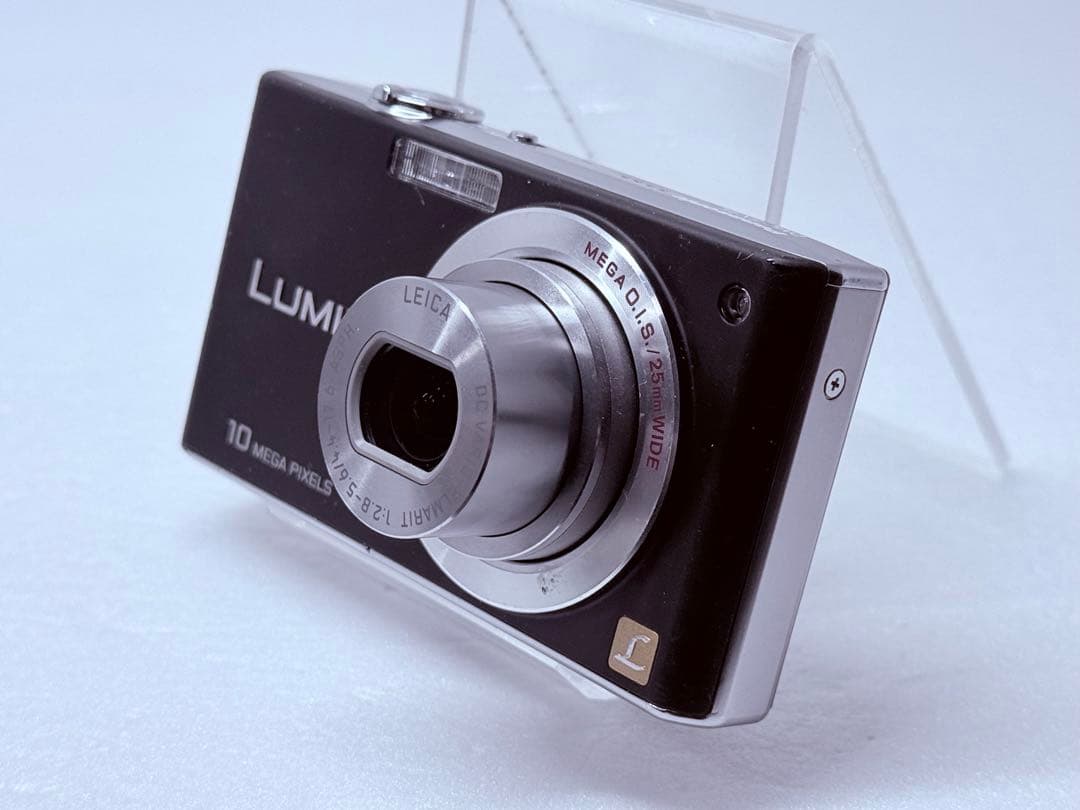 LUMIX DMC-FX35 ブラック 動作確認済 コンデジ 10メガピクセル