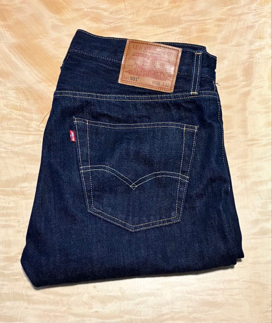 Levi’s 501 ワンウォッシュ 赤タブ W32