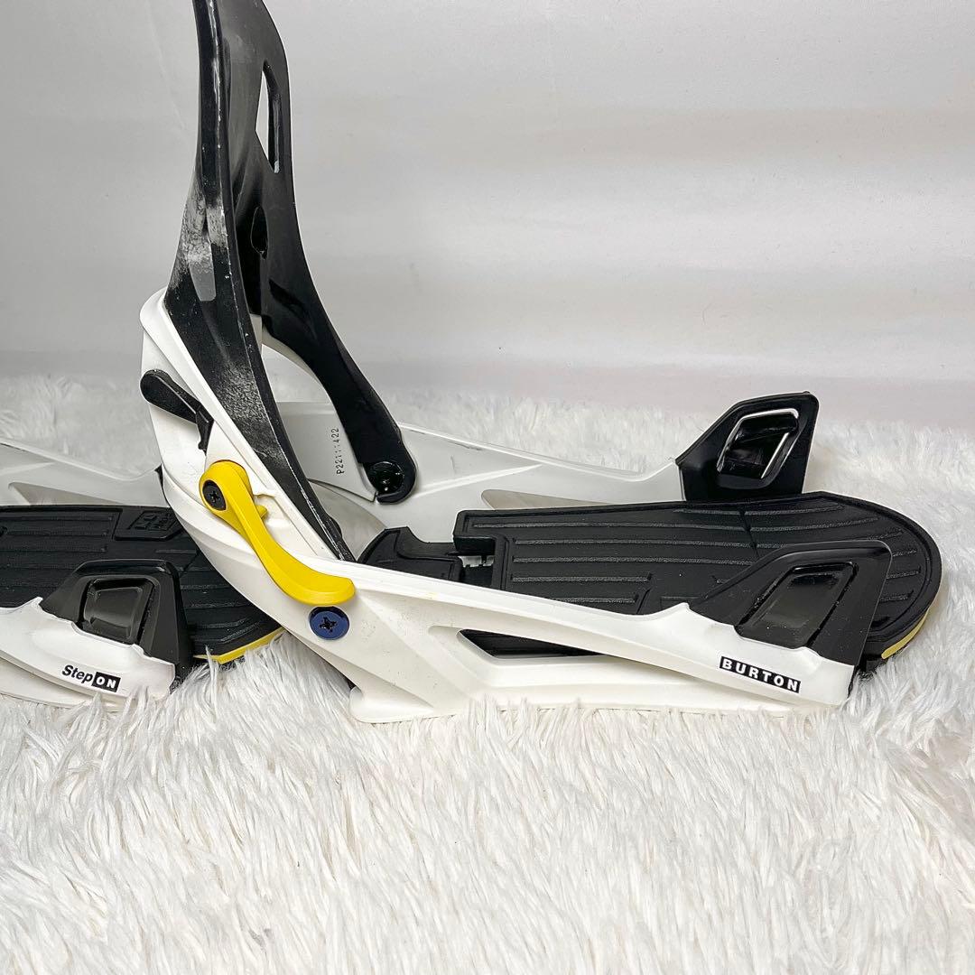 【良品】BURTON Step On ビンディング ホワイト×ブラック　Mサイズ