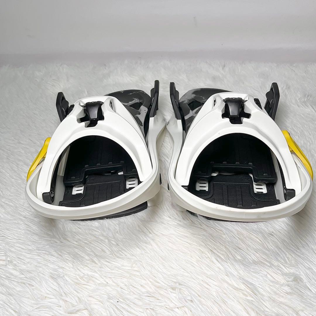 【良品】BURTON Step On ビンディング ホワイト×ブラック　Mサイズ