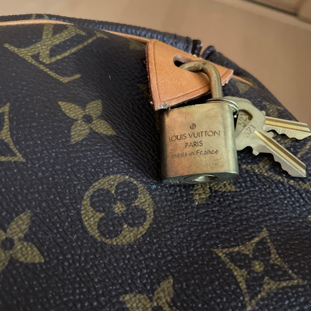 ルイヴィトン ボストンバッグ スピーディ　30 南京錠付き