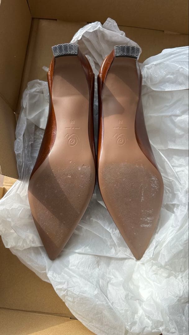 未使用品 ＜ OE＞CRACK PUMPS roku 6 38