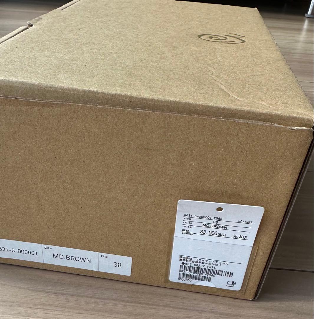 未使用品 ＜ OE＞CRACK PUMPS roku 6 38