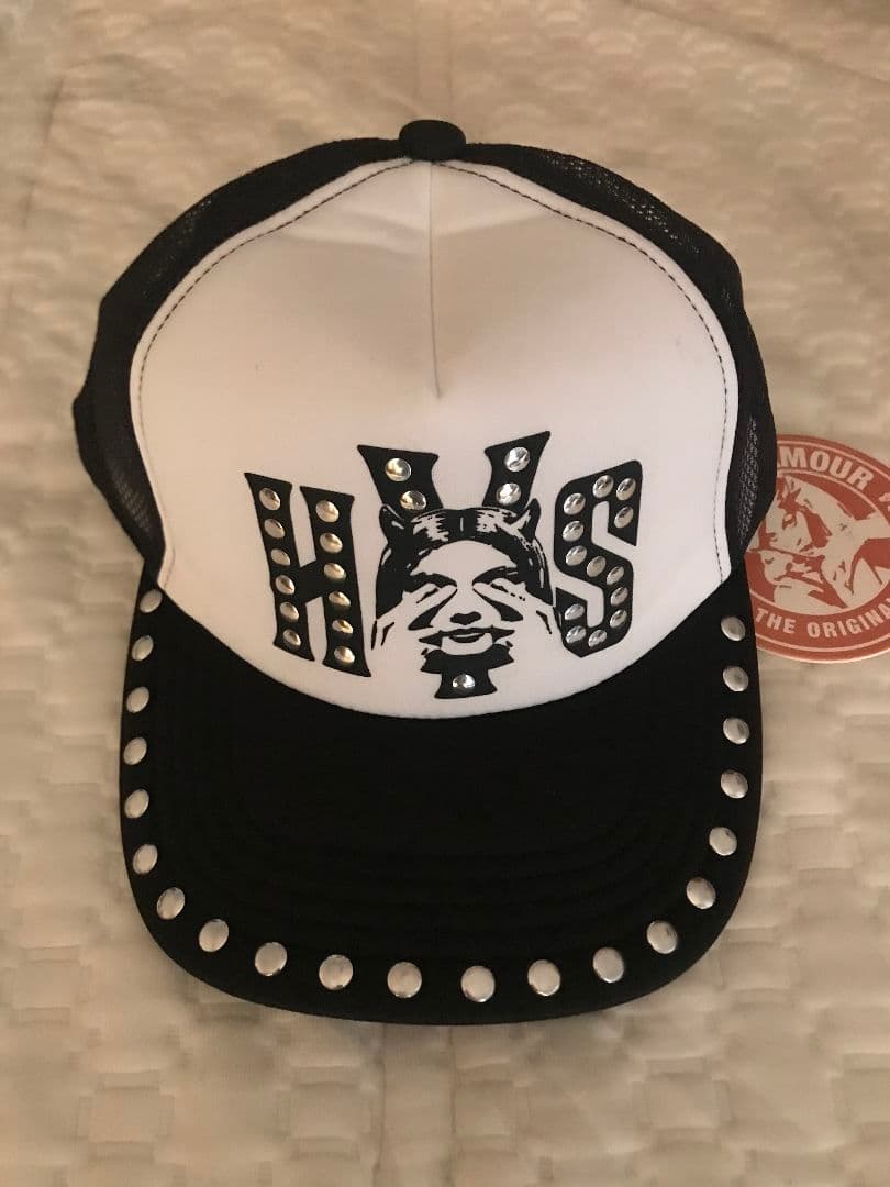 タグ付き ヒステリックグラマー　スタッズメッシュキャップ 新品 #01
