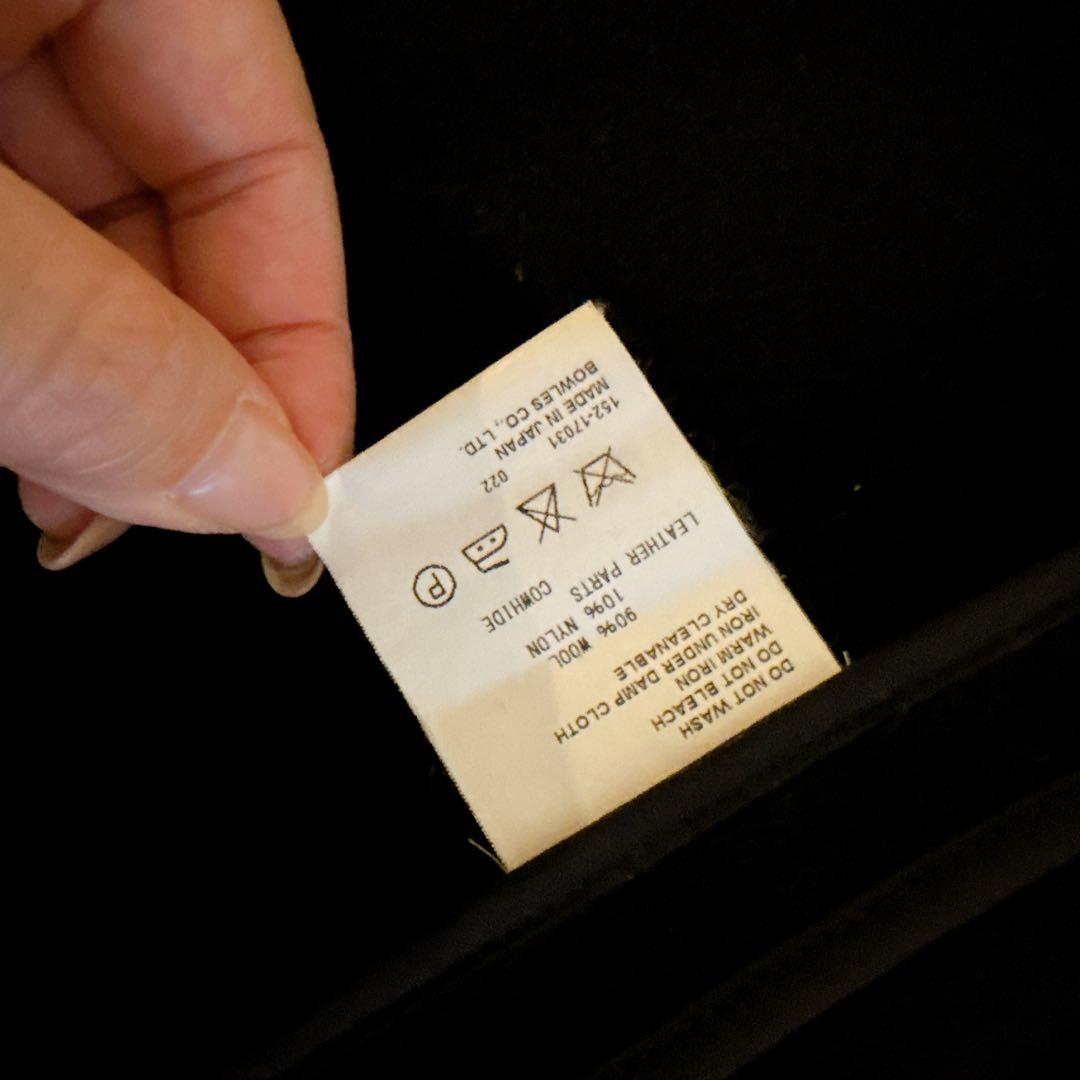 HYKE ダッフルコート　サイズ3 ダークネイビー