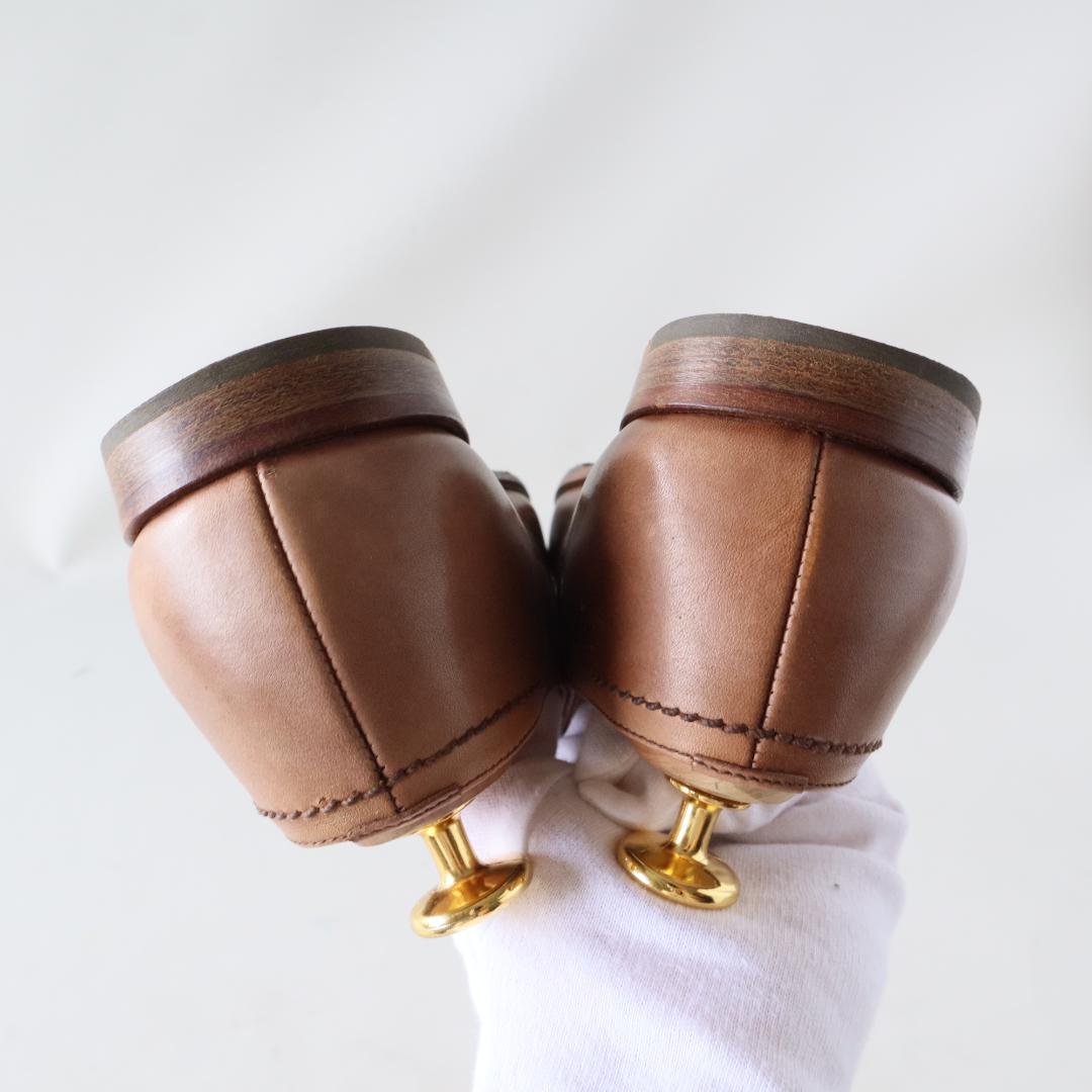 極美品マーガレットハウエル　レースアップシューズ　ブラウン　36 23cm