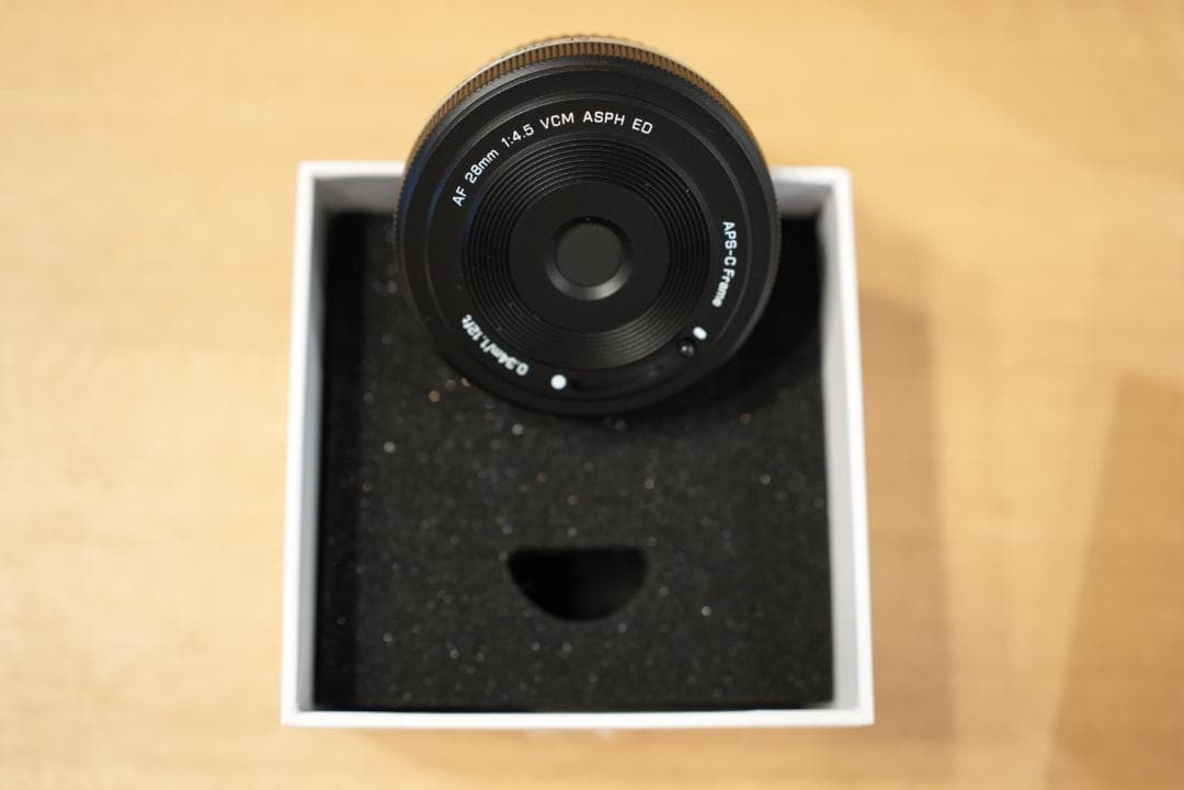 【新品未使用/開封済】VILTROX AF 28mm F4.5 Xマウント