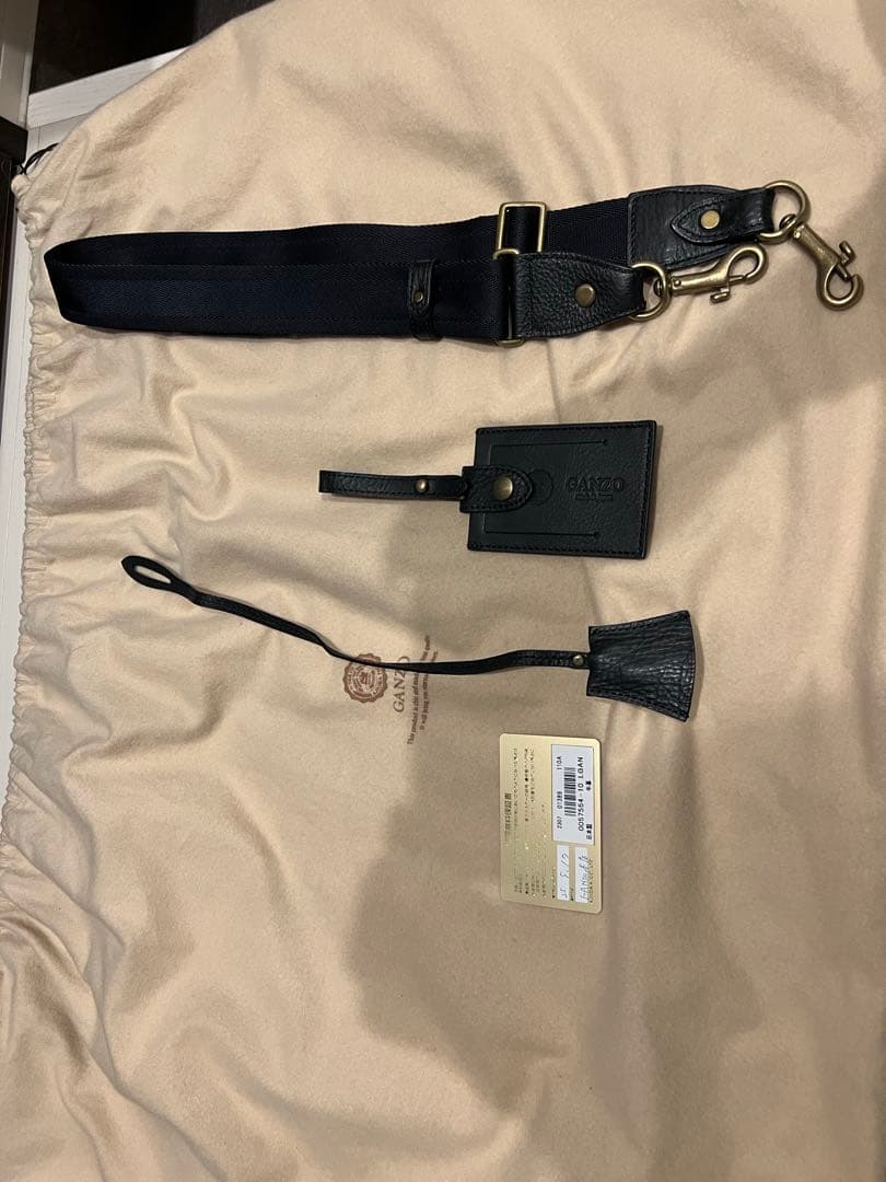 最終値下GANZO 7QS-R ボストンバッグ　ブラック