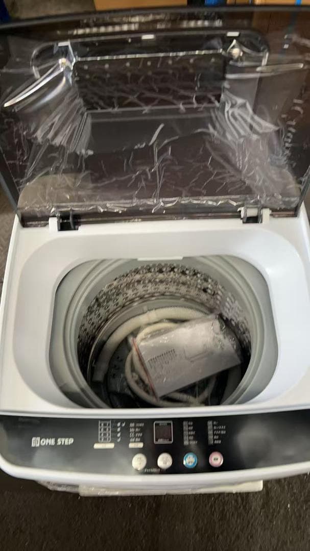 未使用中古美品 洗濯機 縦型 6kg 乾燥機付き 一人暮らし