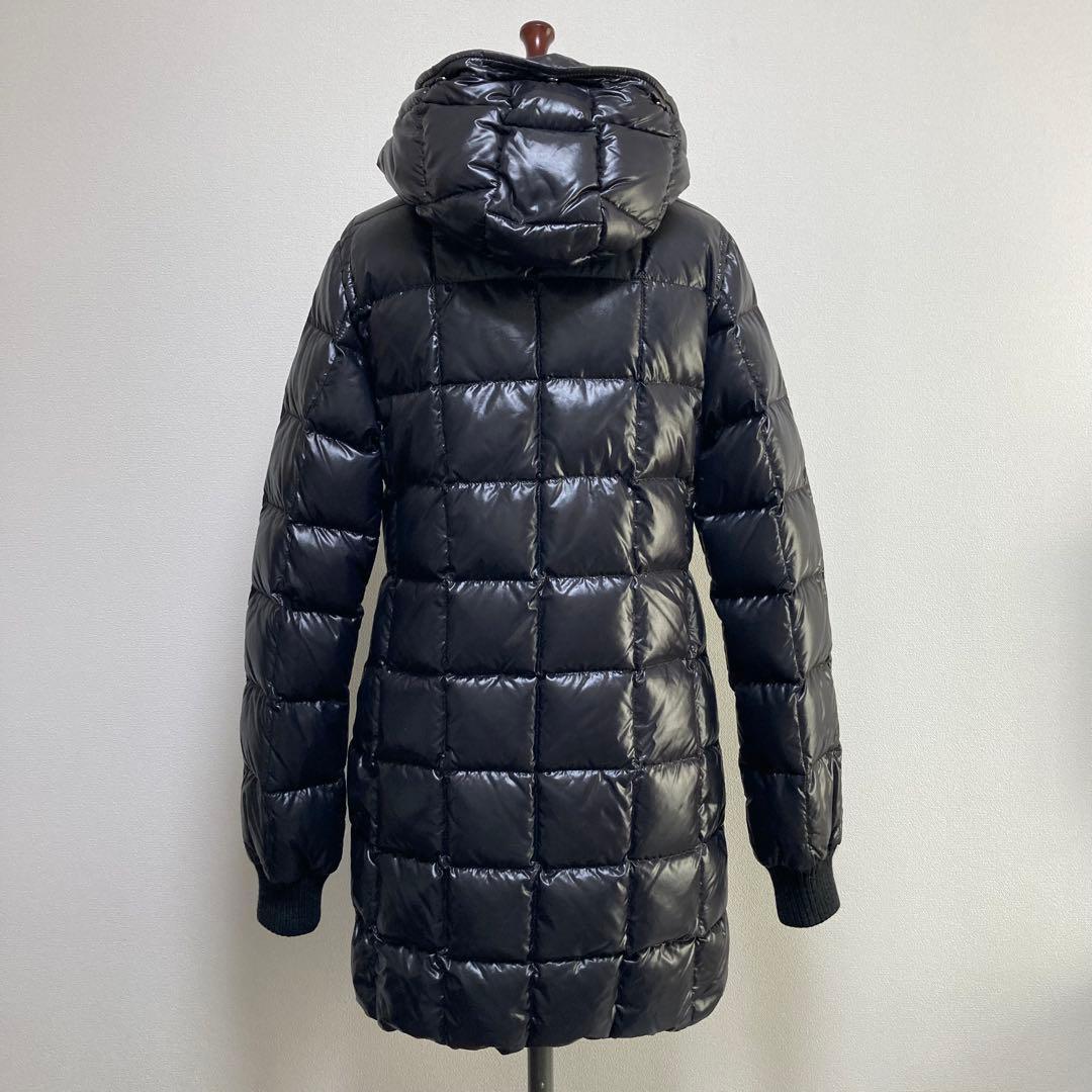 肉厚◎美品✨デュベティカ シャイニング ダウンジャケット コート 袖ニット 黒