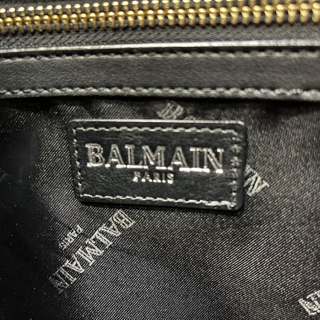 k*b様 BALMAIN バルマン トートバッグ ブラック 黒 【921d822