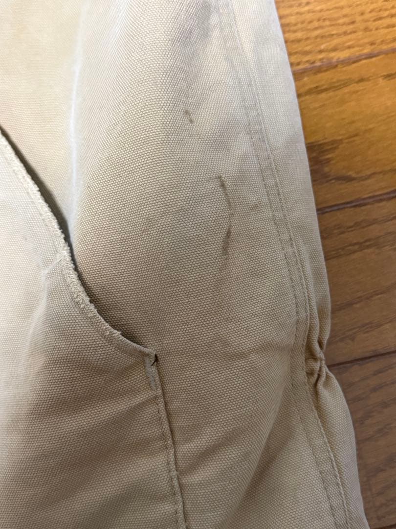 Carhartt カーハート ダック ベスト 古着 ベージュ