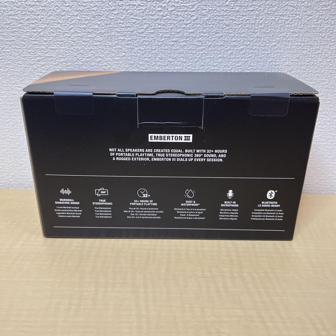 マーシャル Marshall emberton3 スピーカー bluetooth