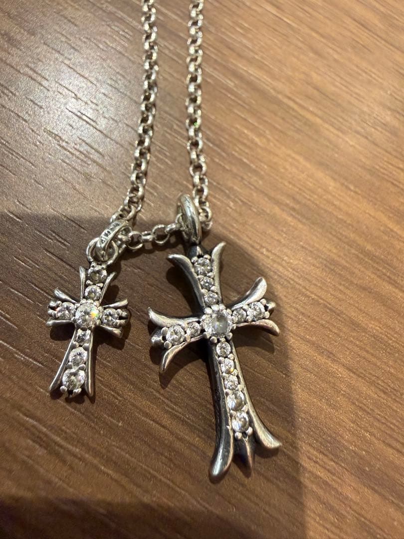 クロムハーツタイニーファット　ベビーファット　パヴェダイヤ