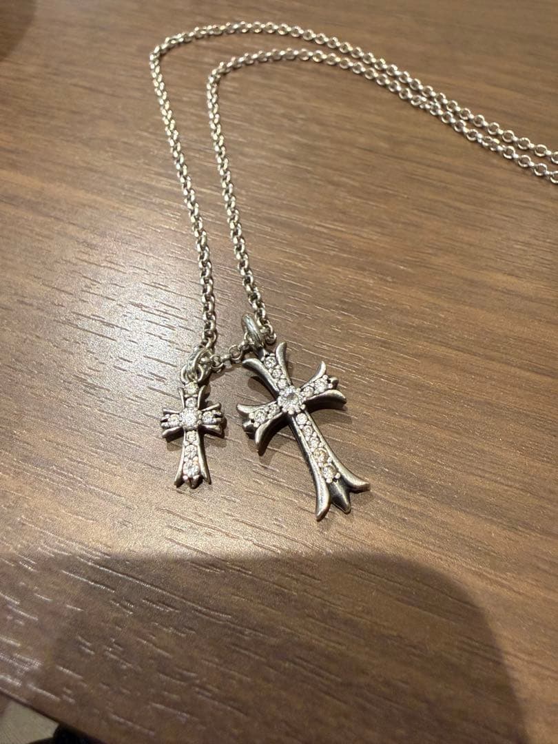 クロムハーツタイニーファット　ベビーファット　パヴェダイヤ