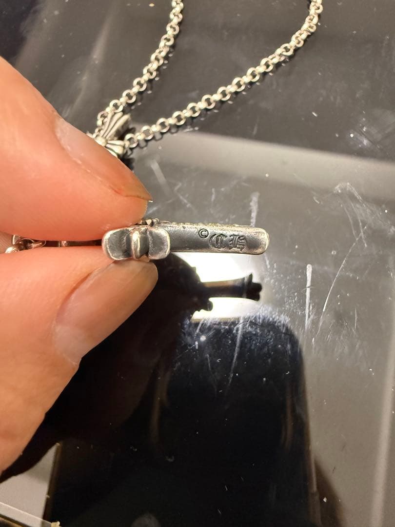 クロムハーツタイニーファット　ベビーファット　パヴェダイヤ