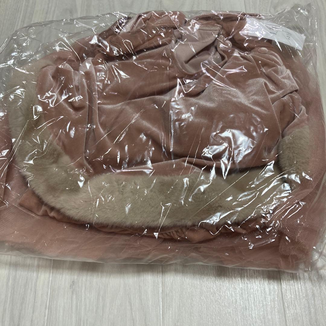 新品タグ付き♡ミストレアス♡ Cape Set Velvet Dress