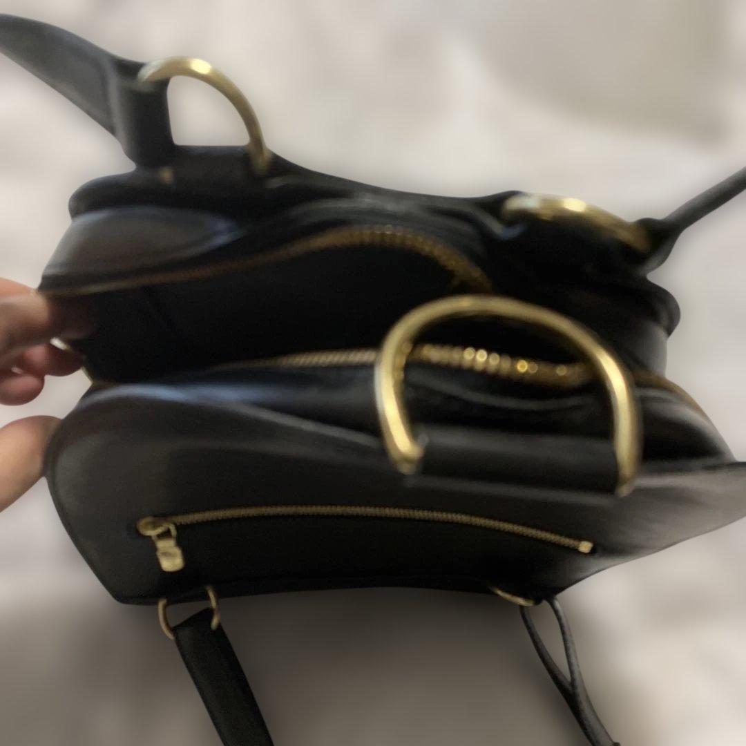 M*t様 ルイヴィトン　美品　ブラックエピレザーリュック