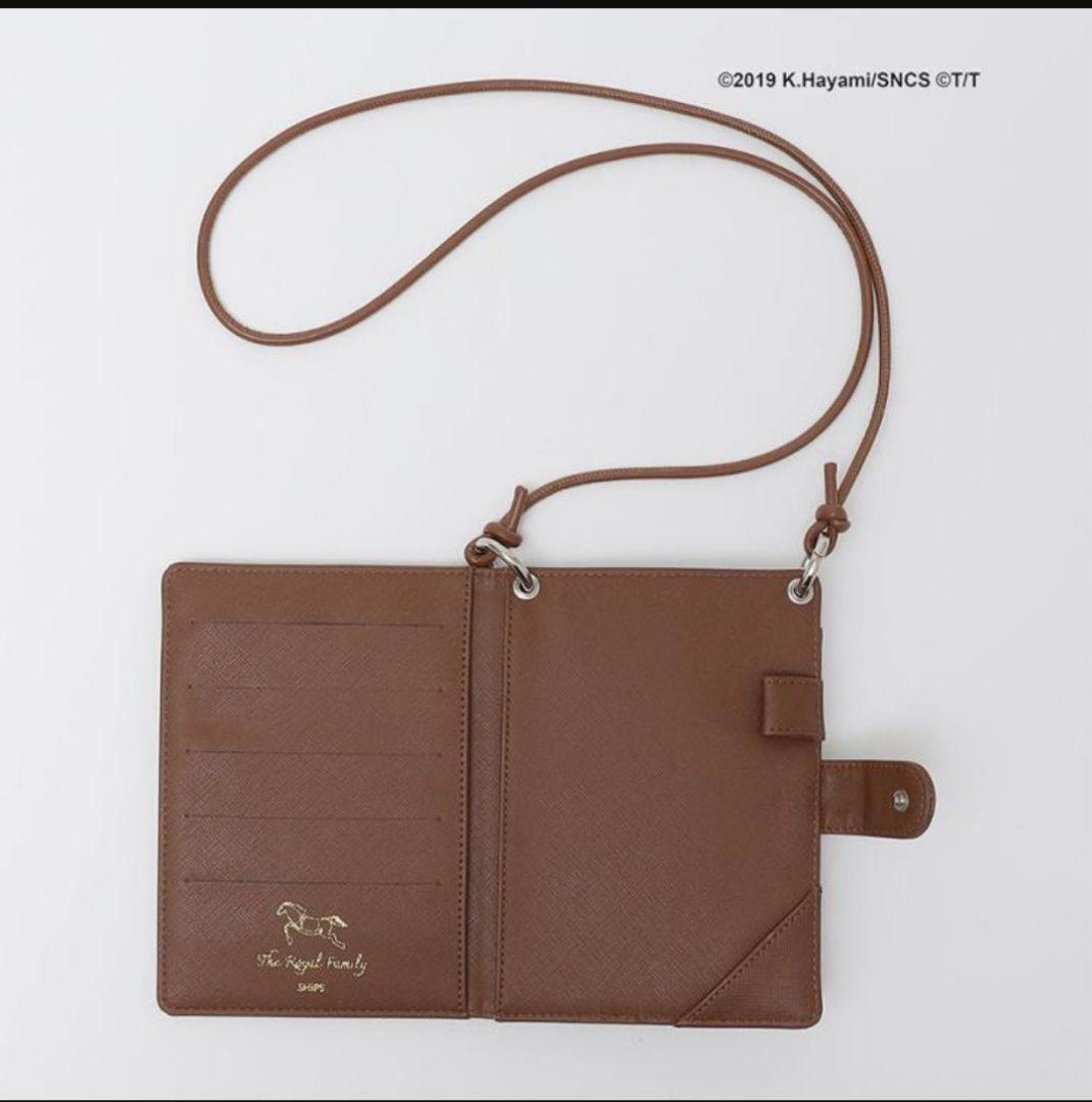 ザ・ロイヤルファミリー×SHIPS 馬券ケース ブラウン