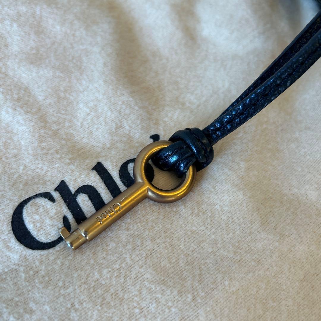 美品　Chloé パディントン　ブラックレザー ハンドバッグ
