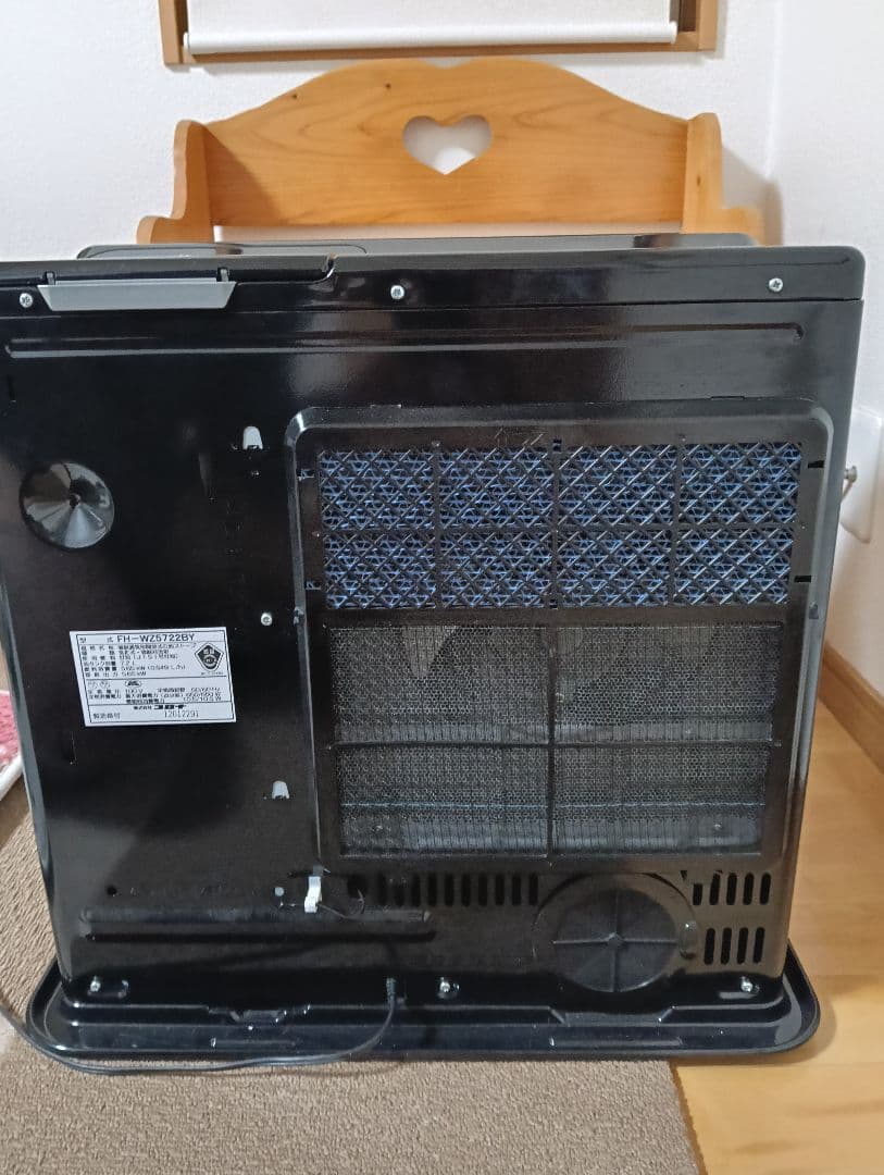 CORONA FH-WZ5722 ブラック 石油ファンヒーター 2022年製
