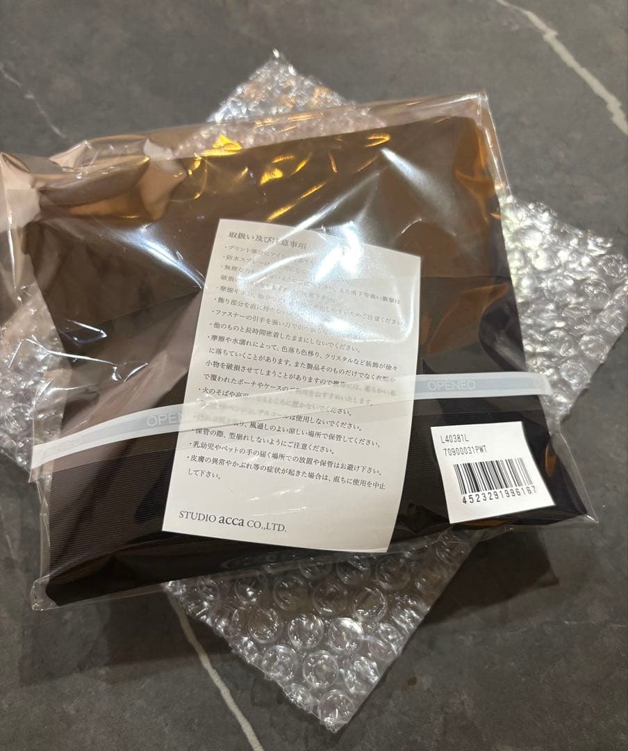 ★新品未開封★完売★アッカ★ニューコラーナクリップL★パールベージュ★イタリア製