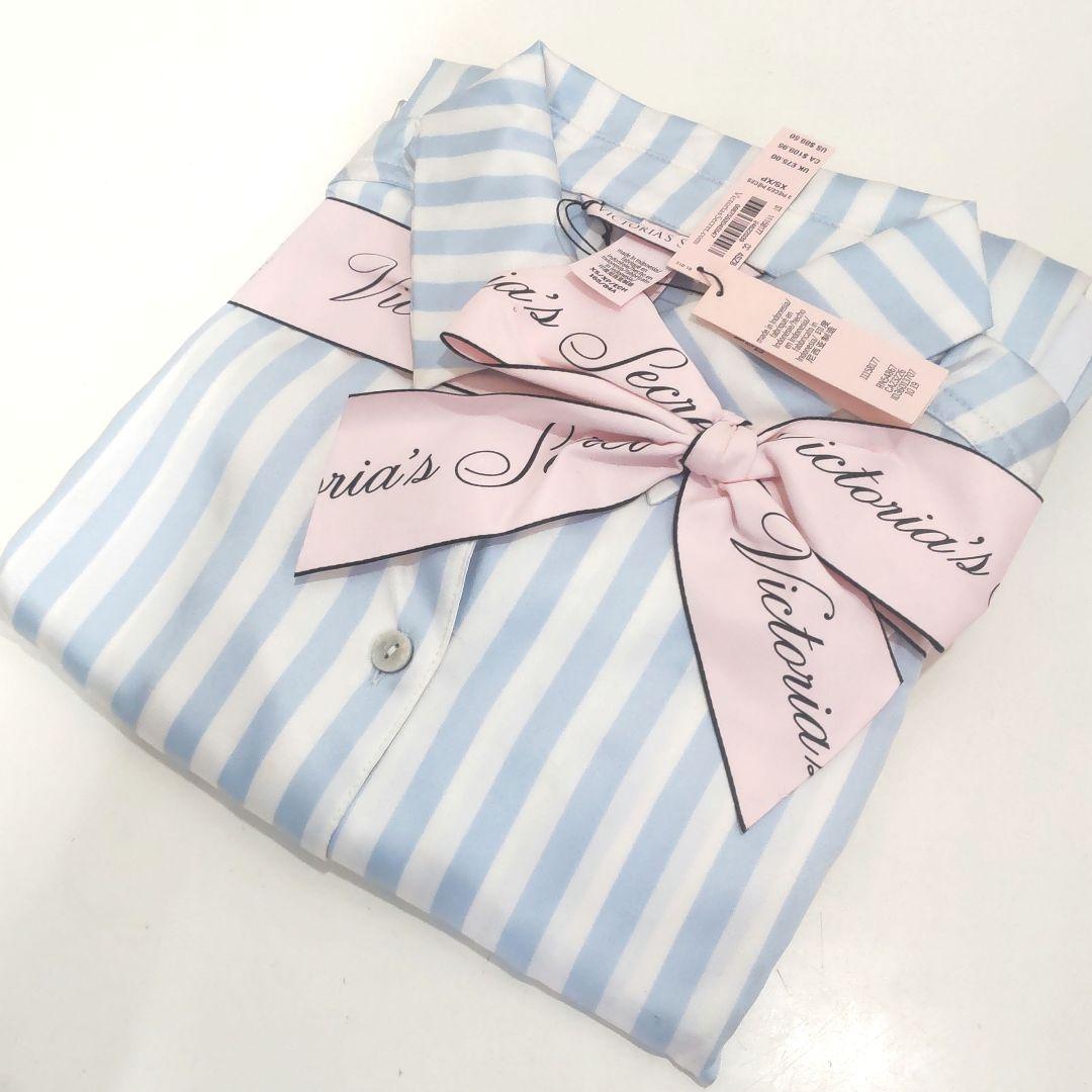 未使用　ビクトリアシークレット　パジャマ　ルームウェア　ストライプ　PJ90