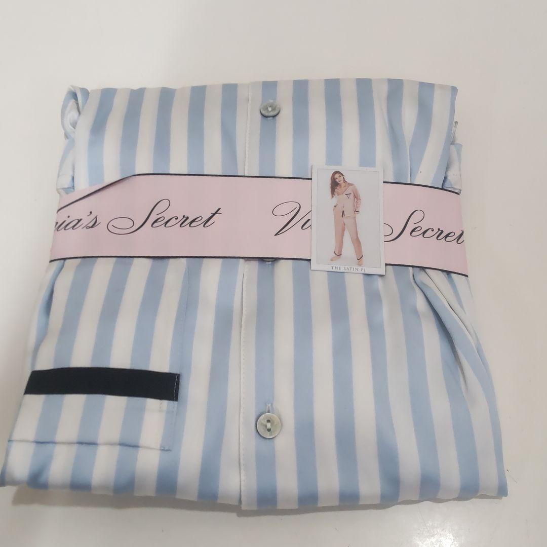 未使用　ビクトリアシークレット　パジャマ　ルームウェア　ストライプ　PJ90