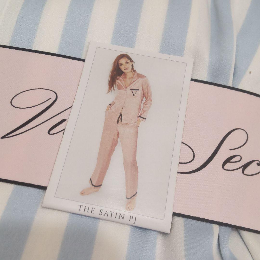 未使用　ビクトリアシークレット　パジャマ　ルームウェア　ストライプ　PJ90