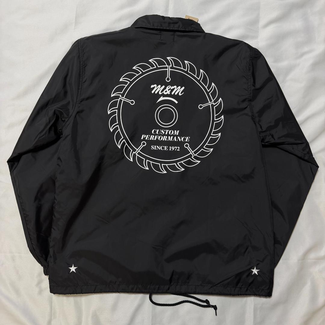 t*m様 M&M Coach Jaket　コーチジャケット　ブラック　Mサイズ