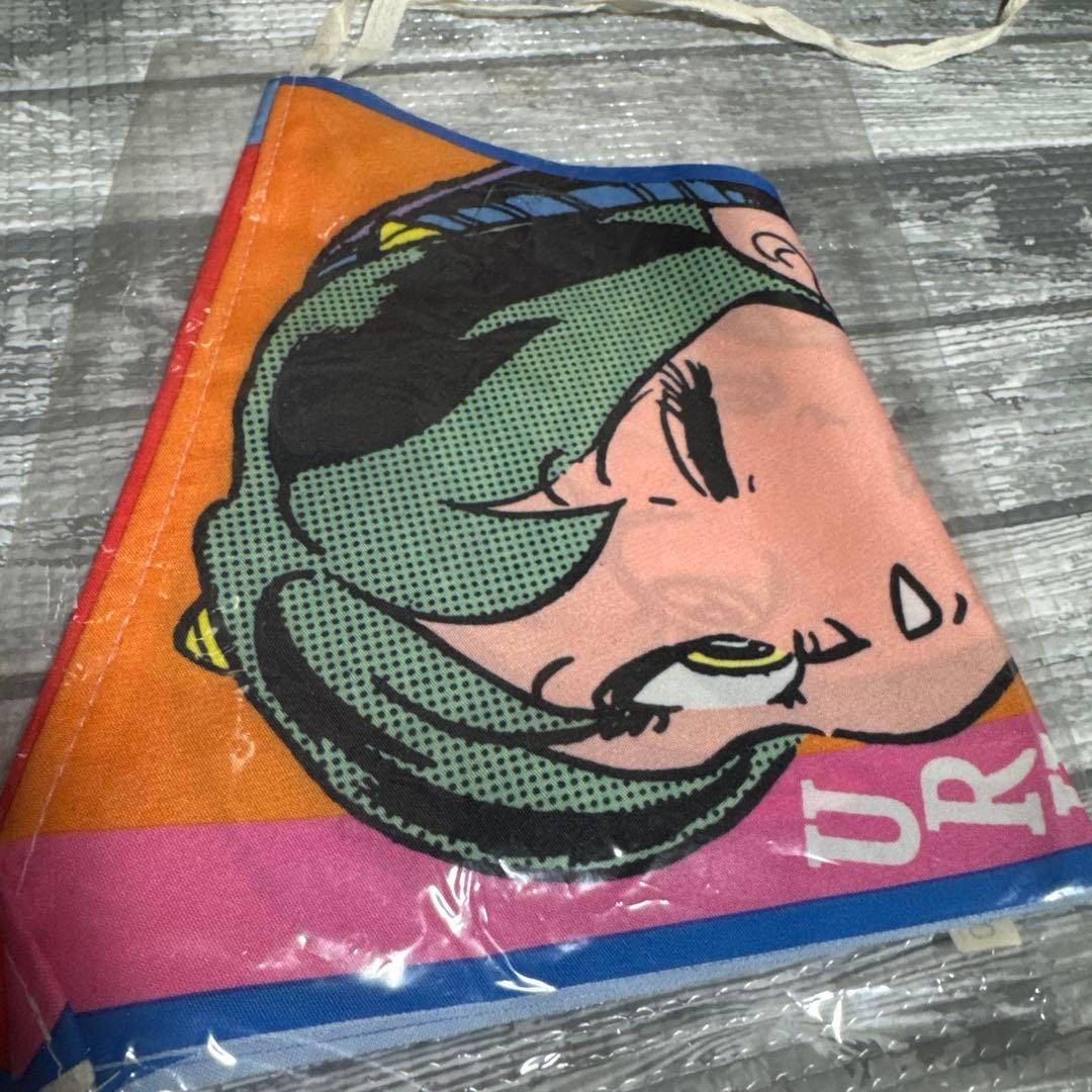 うる星やつら　3連タペストリー　旗　希少品