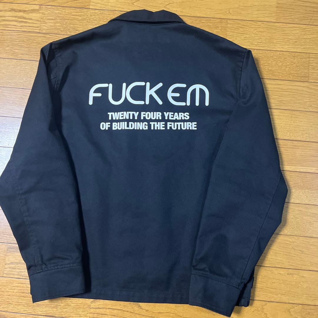 【美品】 ネイバーフッド　コラボ　ワークジャケット　ブラック　Mサイズ