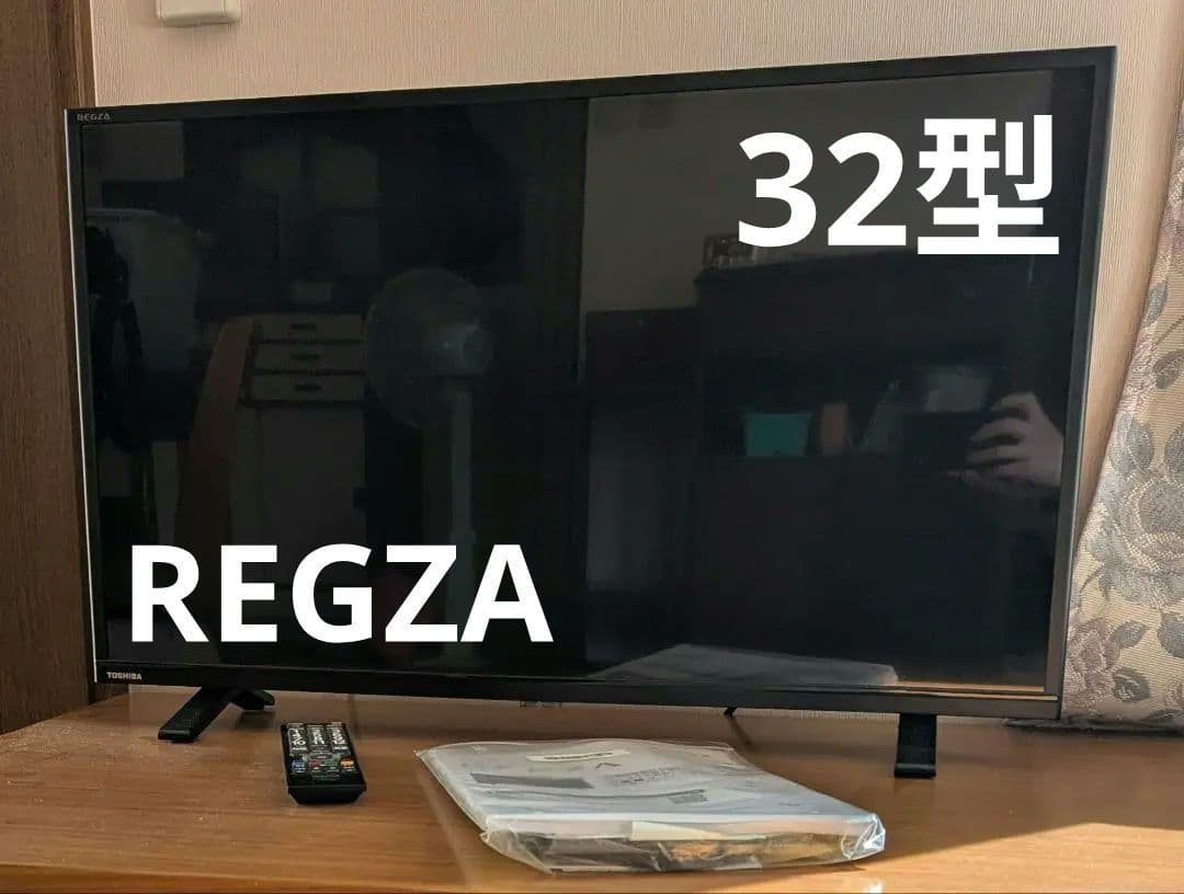 REGZA 液晶テレビ 本体 リモコン付き　32S24 32V型 2021年度製