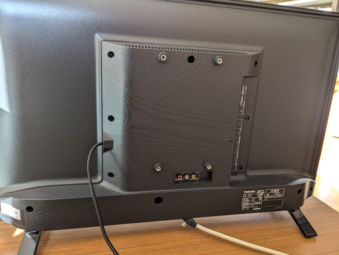 REGZA 液晶テレビ 本体 リモコン付き　32S24 32V型 2021年度製