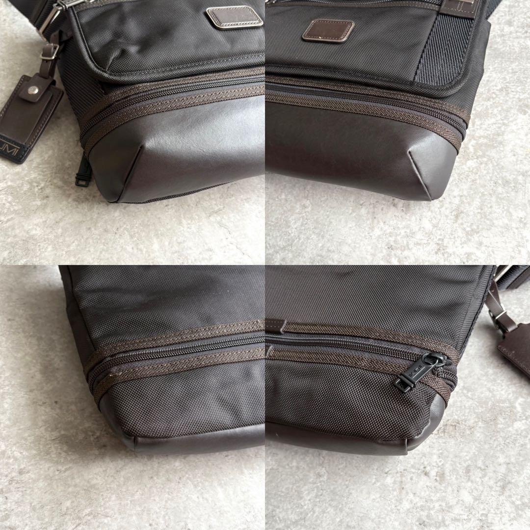 【極美品】TUMI ALPHA BRAVO メッセンジャー ショルダーバッグ
