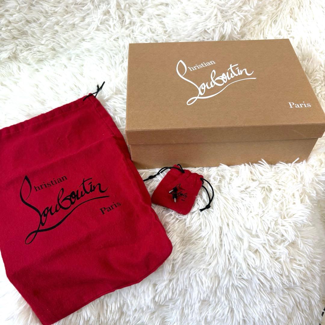 【未使用品級】クリスチャンルブタン KATE 85 ポインテッドトゥパンプス