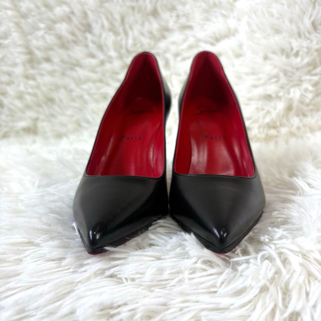 【未使用品級】クリスチャンルブタン KATE 85 ポインテッドトゥパンプス