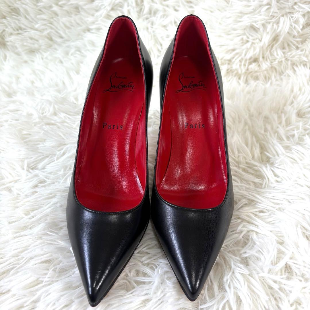 【未使用品級】クリスチャンルブタン KATE 85 ポインテッドトゥパンプス