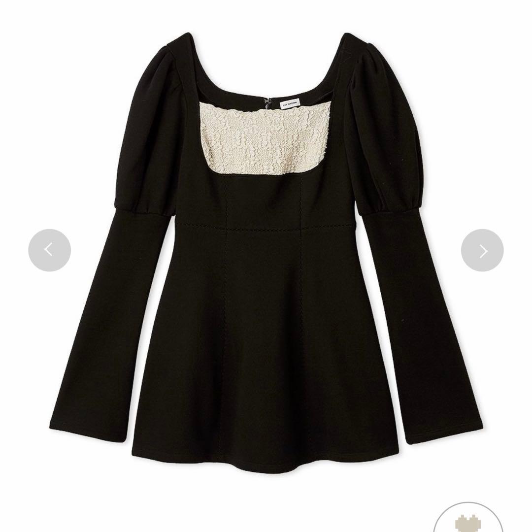 リリーブラウン　ロココ調スウェットミニワンピース　新品未使用