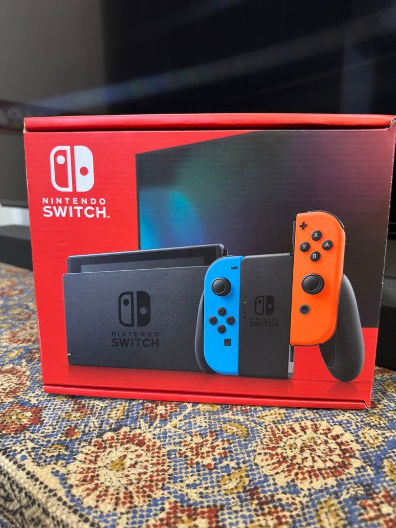 ニンテンドースイッチネオンブルーネオンレッド本体