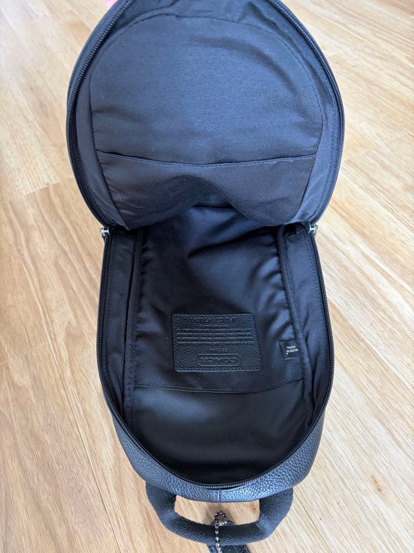 【極美品】 コーチ ボディバッグ キャムデン ホーボー ショルダー レザー 黒