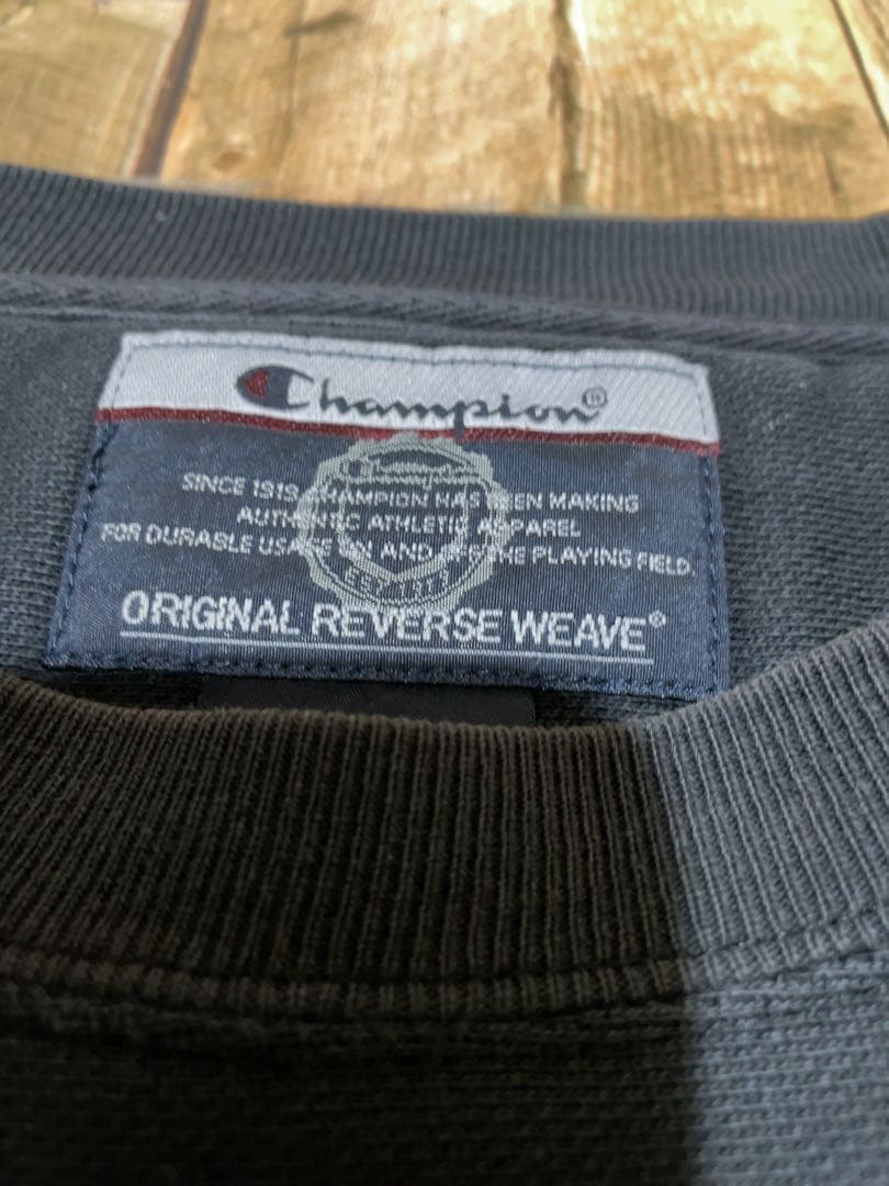 【レア希少00s】IOWA REVERSE WEAVE インドネシア産 黒 L