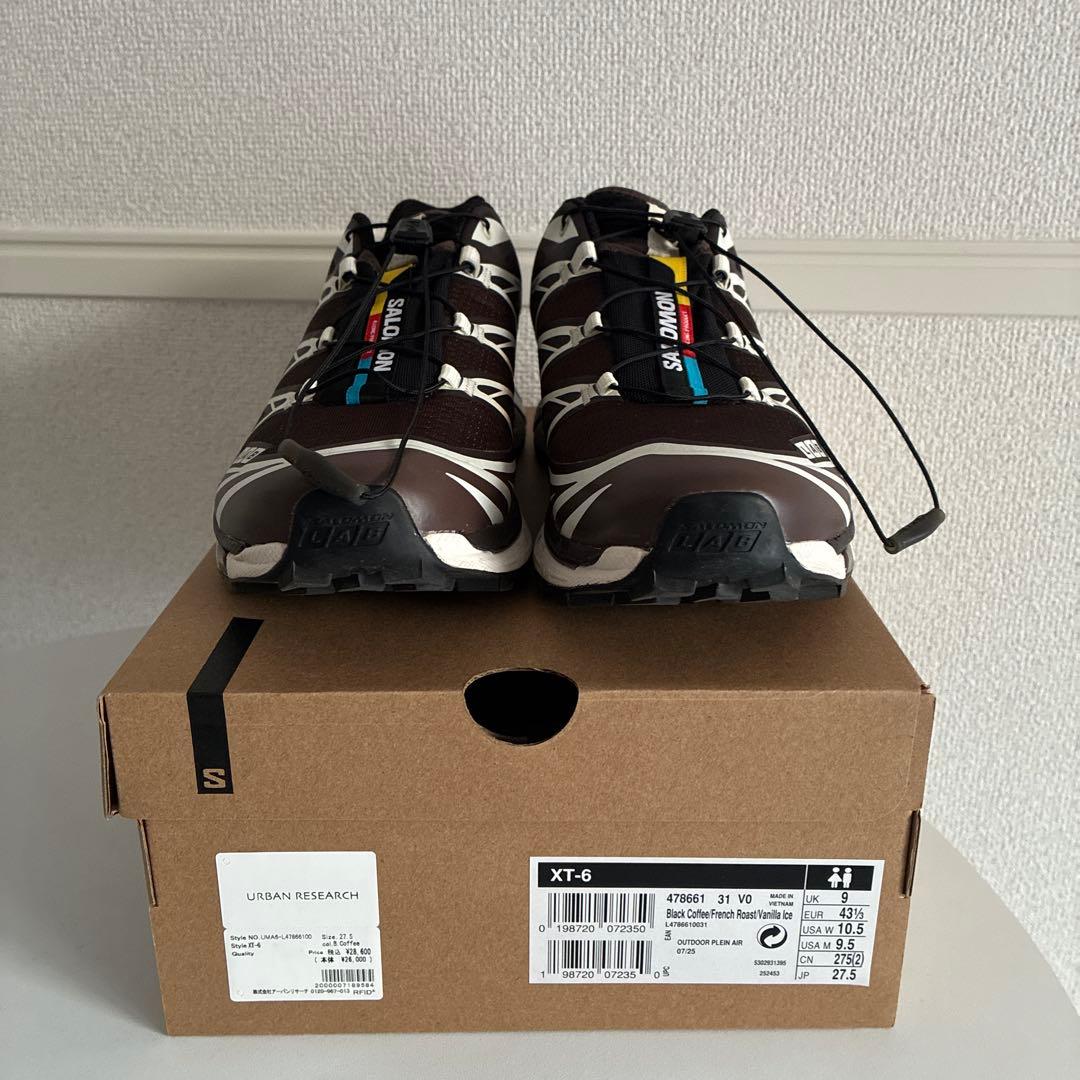 靴 SALOMON XT-6 27.5