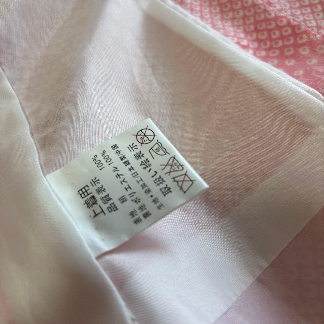 ピンク 花柄 七五三