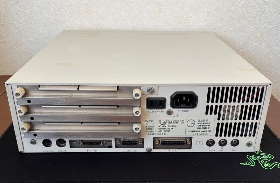 PC-9821Cs2 本体 動作品 CF512MB