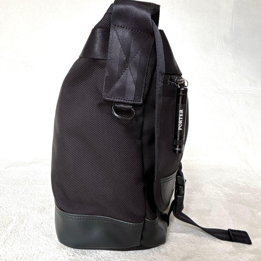 PORTER ポーター HEATヒート メッセンジャーバッグ L　マグライト付