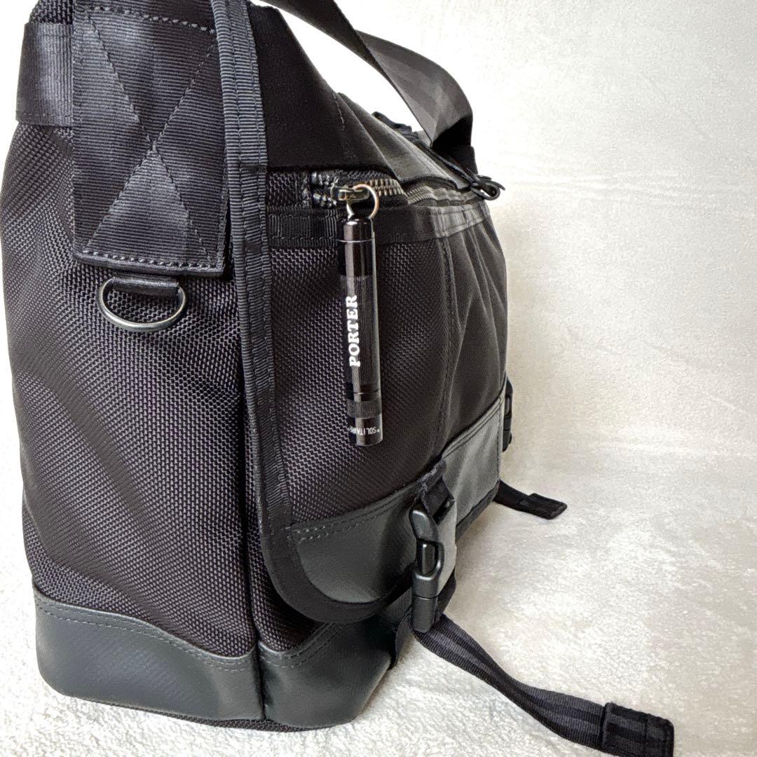 PORTER ポーター HEATヒート メッセンジャーバッグ L　マグライト付